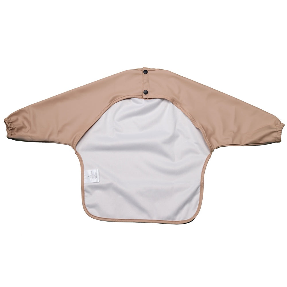 Gourmet Bubs Waterproof Feeding Smock with Bib Pouch - Peach